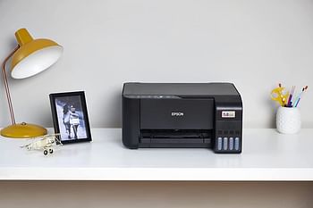 Epson EcoTank L3250 Home ink tank printer A4 colour 3-in-1 printer with WiFi and SmartPanel App connectivity Compact - Black