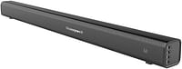 Honeywell Suono P1000 30W Wireless Bluetooth V5.0 Soundbar with built-in amplifier, Deep Bass, Premium 2.0 Channel Sound, 52mm*2 Drivers, Multiple Connectivity via Audio jack, USB, optical & HDMI/ARC