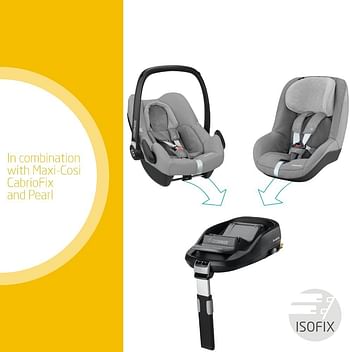 Maxi-Cosi Car Seat, Black, Family Fix Base, Piece Of 1