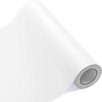 Permanent Adhesive Vinyl 12 Inches by 25 Feet Matte White Vinyl Rolls for Signs, Scrapbooking and Craft Cutters