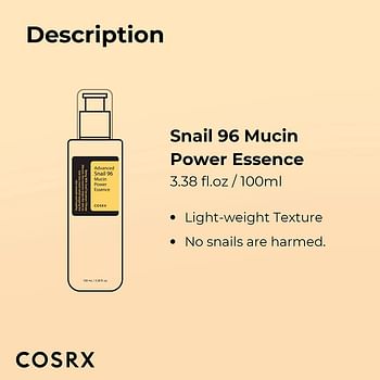 COSRX Advance Snail 96 Mucin Power Essence 100ml