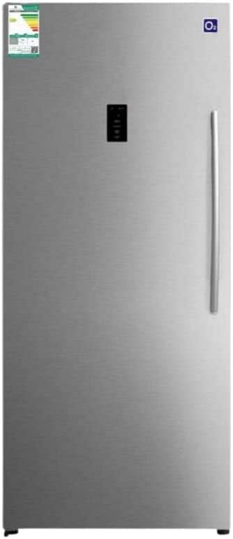 O2 Convertible Cooling Only Vertical Inverter Freezer Refrigerator, 20.9 Cu. Feet (591 Liter) Capacity, Steel, AOUF-595