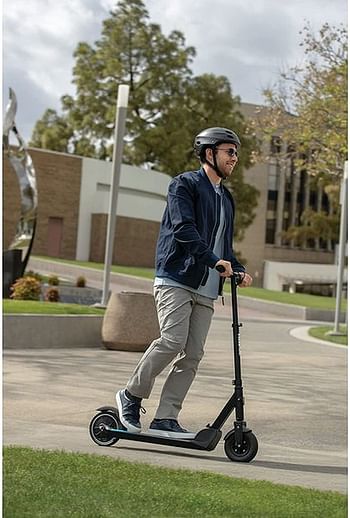 Razor Electric Scooter E Prime Air 24Km/H Adult Electric Premium Scooter, Up to 15mph, 8" Airless Pneumatic Tires, Rear Wheel Drive, Lightweight Aluminum Frame, Foldable Premium Electric Scooter