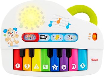 Fisher-Price Silly Sounds Light-Up Piano Toy - English Speaking Gfk04