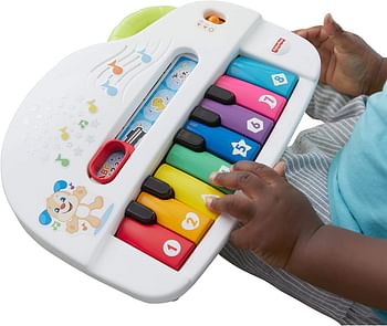 Fisher-Price Silly Sounds Light-Up Piano Toy - English Speaking Gfk04