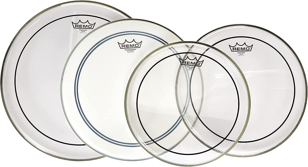 Remo Pinstripe Clear Drumhead Pack