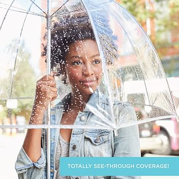 totes Signature Clear Bubble Umbrella