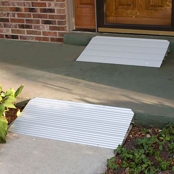 Silver Spring Thr4 4.25" H Aluminum Mobility Threshold RAMp For Wheelchairs, Scooters, And Power Chairs