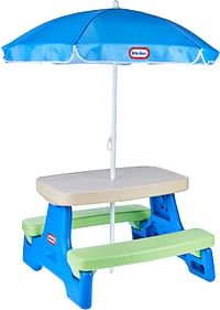 Little Tikes-Easy Store Jr. Play Table w/Umbrella