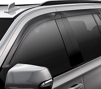 Auto Ventshade AVS 894027 Low Profile Dark Smoke Ventvisor Side Window Deflector, 4-Piece Set For 2010-2022 Toyota 4Runner