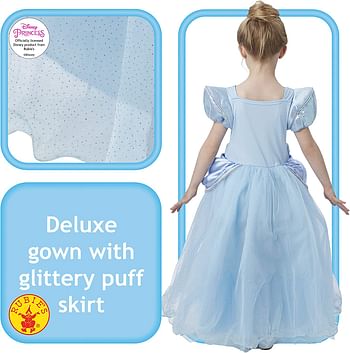 Rubie'S 620480M Official Premium Cinderella Costume, Kids', Medium