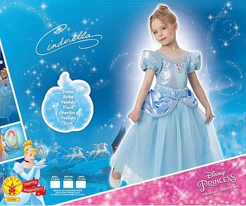 Rubie'S 620480M Official Premium Cinderella Costume, Kids', Medium