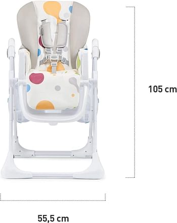 Kinderkraft Yummy baby high chair pink