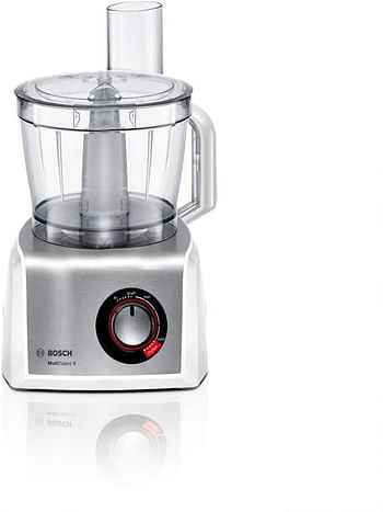Bosch Food Processormultitalent 8 1200 W White, BrUShed Stainless Steel- Mc812S734G