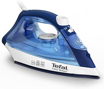 Tefal Easy Steam Steam Iron Non-stick Anti-scale 220 ml 1200 Watts FV1941M0 - Blue