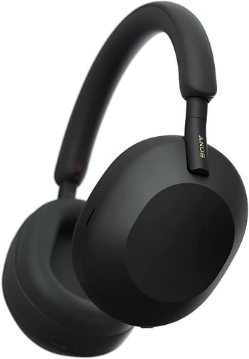 Sony Wh 1000Xm5 Wireless Noise Cancelling Headphones, Black, Standard, WH1000XM5 BM, WH-1000XM5 BK