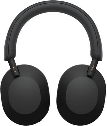 Sony Wh 1000Xm5 Wireless Noise Cancelling Headphones, Black, Standard, WH1000XM5 BM, WH-1000XM5 BK