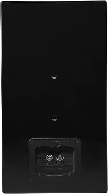 Nht C Series C-3 Premium Sealed Box 3-Way Bookshelf Speaker, Single, High Gloss Black/Black/3-Way Bookshelf
