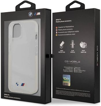 Bmw M Collection Pc/Tpu Hard Case With Tpe Edges For Iphone 13 (6.1") - Transparent