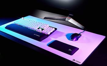 Glorious Extended Gaming Mouse Pad - 11"x36"- White Edition