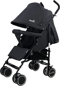 MOON Neo Plus Light Weight Travel Stroller/Pushchair for Baby/Kids/Toddler from 0 Months+(Upto 18 kg) |Umbrella Fold | Multi Position Reclining Seat | Storage Basket | Shoulder Strap -Cyan Blue