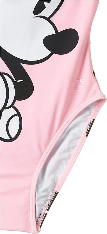 Speedo Women's Minnie Mouse Placement U-back Sweatsuit (pack of 1).