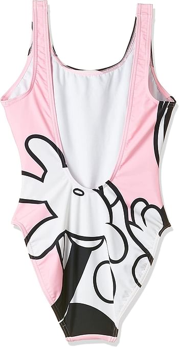 Speedo Women's Minnie Mouse Placement U-back Sweatsuit (pack of 1).