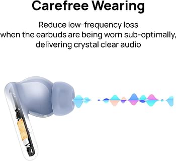 HUAWEI FreeBuds 5i Wireless Earphone, TWS Bluetooth Earbuds, Hi-Res sound, multi-mode noise cancellation, 28 hr battery life, Dual device connection, Water resistance, Comfort wear, Nebula Black