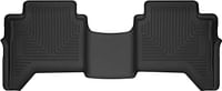 Husky Liners X-act Contour Series | 2nd Seat Floor Liner - Black | 54711 | Fits 2019-2022 Ford Ranger SuperCrew Cab 1 Pcs