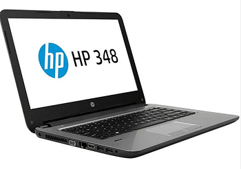 HP 348 G4 14Inches HD Display Intel Core i5 7thGen 8GB Ram 256GB SSD Eng KB Silver/ Black