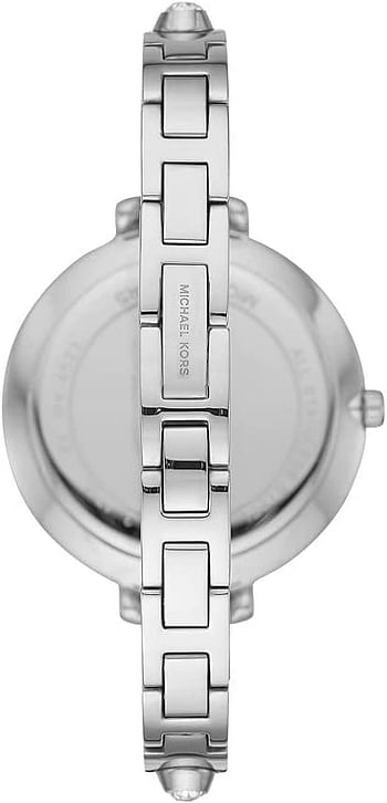 Michael Kors Jaryn Women's White Dial Stainless Steel Analog Watch - MK4522