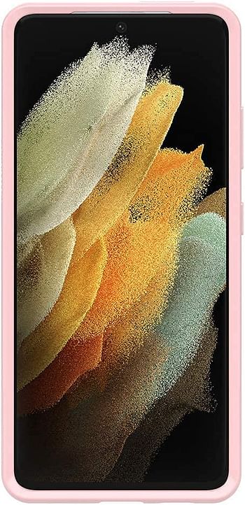 Otterbox Symmetry Clear Series Case For Galaxy S21 Ultra 5G (Only - Does Not Fit Non-Plus Or Plus Sizes) - Shell Shocked (Pink Interference/Iridescent Pink/Shell-Shocked Graphic)