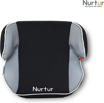 Nurtur Nova Kids Booster Seat - Arm Rest - Easy to Install - Universally Fit – Wide Cushioned Base - Suitable from 4 years to 12 years (Group 2/3) (Official Nurtur Product)