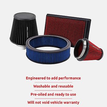 Spectre Engine Air Filter: High Performance, Premium, Washable, Replacement Filter: Fits 1999-2020 Cadillac/Chevrolet/gmc (Escalade, Suburban, Tahoe, Silverado, Avalanche, Yukon, Sierra) Spe-Hpr8755