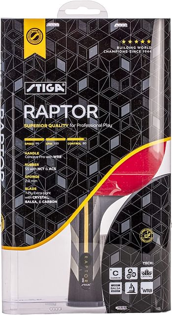 Stiga Raptor Table Tennis Racket