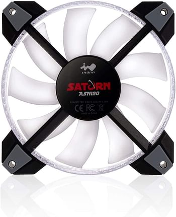 Inwin Saturn 120mm ADDRessable RGB Triple Fan Kit (Controller Included)