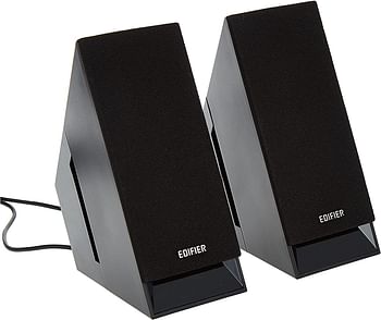 Edifier 2.1 Speaker System With Upward Angled Satellites M1360 Bk wired - Black