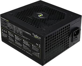 Tecnoware ATX 500 W Power Supply for PC - Silent 12 cm Fan - Connectors 2 x SATA, 1 x 24 Poles, 1 x 12V 4 + 4 Poles, 2 x Molex, 1 x Floppy