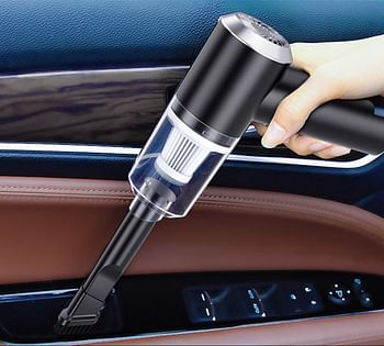 Handheld Cordless Vacuum Cleaner, 120W 9000PA Super Cuction Handheld Vacuum Cleaner, Rechargeable Vehicle-Mounted Cordless Vacuum, Lightweight Dry and Wet Household/Pet/for Cars