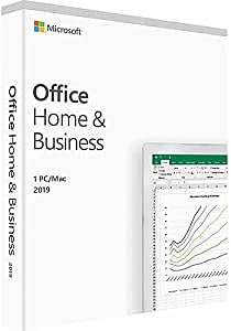 Microsoft Office Home and Business 2019, Perpetual License, English, Middle East 1 License [T5D-03219]