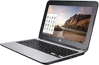 HP Chromebook 11 G3 (ENERGY STAR)  Laptop with 11.6 inch Display, Intel Celeron Processor, 4GB RAM, 16GB eMMC, Intel HD Graphics-Eng KB, Black