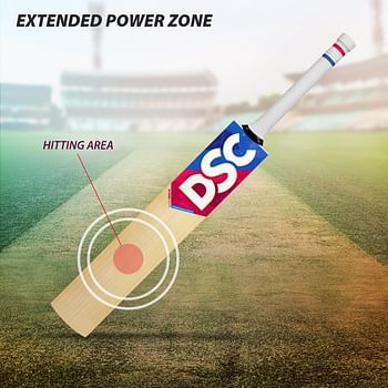 Dsc Intense Passion Grade 2 English Willow Cricket Bat Size: Short Handle, Ball Type : Leather Ball, Playing Style : All-Round