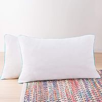 Linenspa 2 Pack Shredded Memory Foam Pillows Standard