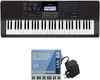 Casio Ct-X700 61-Key Portable Keyboard