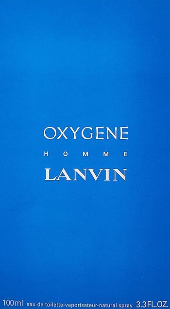 Lanvin Men's Oxygene Eau De Toilette Spray (3.3oz)