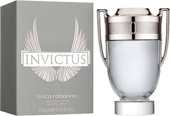 Paco Rabanne Invictus Eau De Toilette For Men, 100 ml