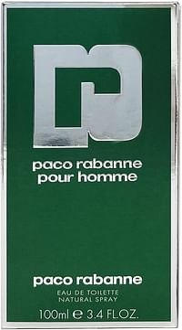 Paco Rabanne Pour Homme for Men - Eau de Toilette, 100ml