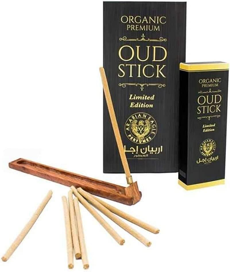 Arabian Eagle Organic Premium Oud Sticks Limited Edition 6MM Set