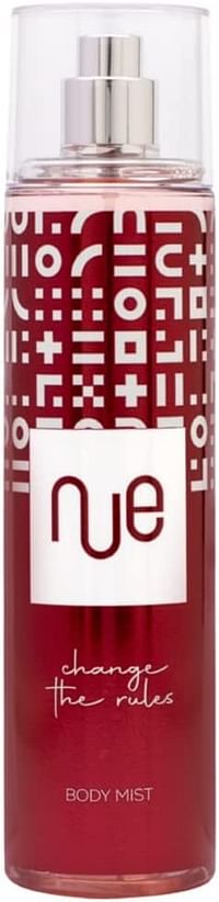 Nue Change The Rules Body Mist For Women Floral Woody Musk Fragrance Spray 250ml