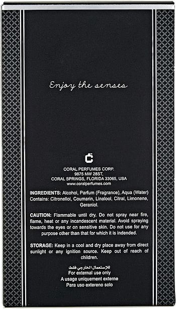 English Boy by Coral for Men - Eau de Parfum, 100ml